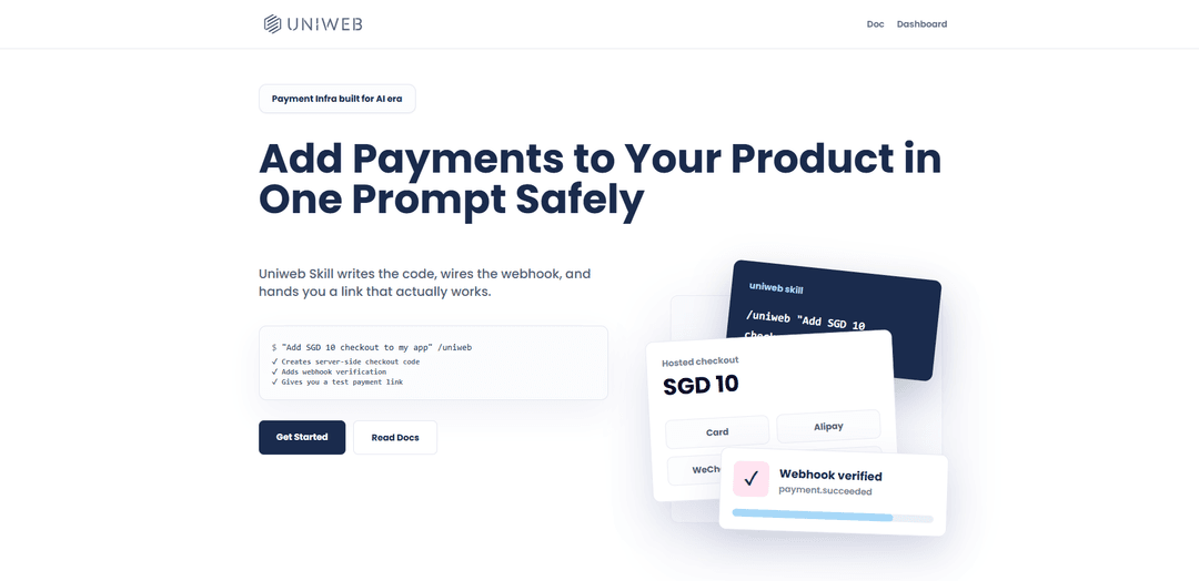 UniwebPay Skill