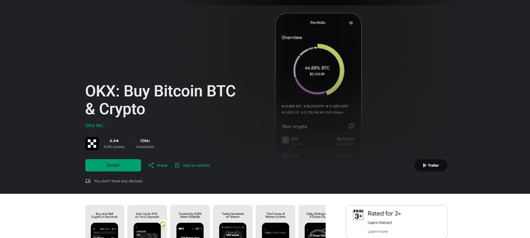 OKX: Buy Bitcoin BTC & Crypto
