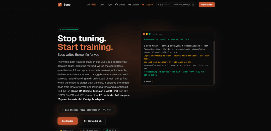 Soup CLI