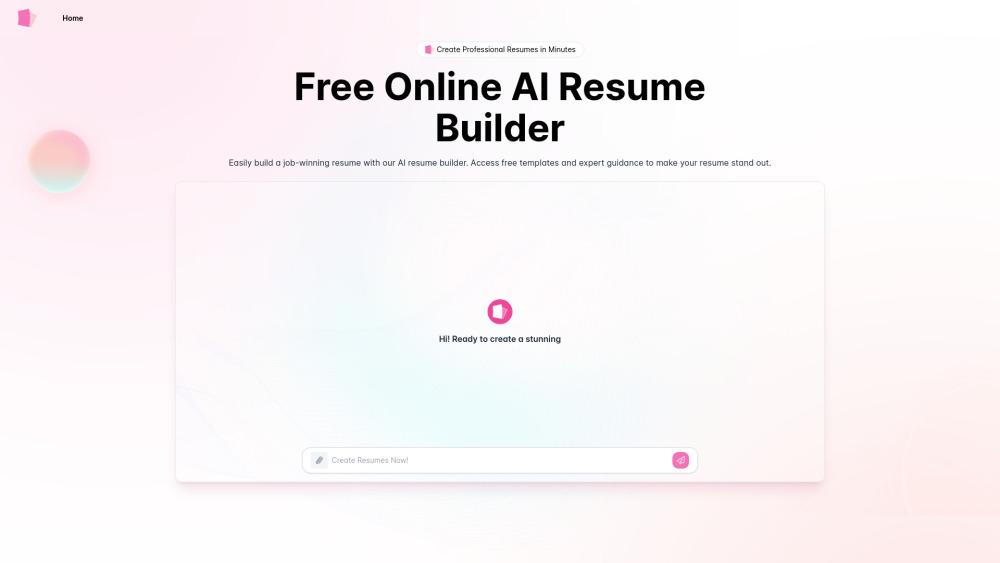 AIResumeBuilder.me: Create Professional Resumes Free Online