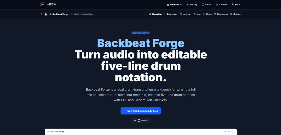 Backbeat Forge