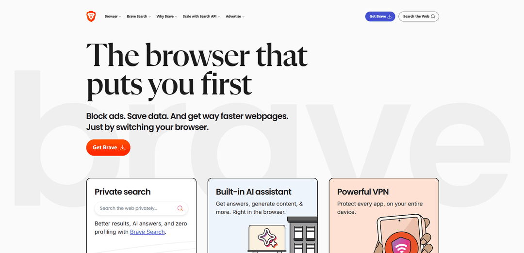 Brave Private Browser