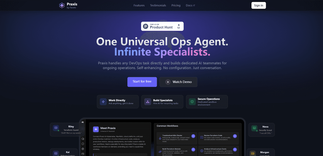 Praxis by Facets.cloud