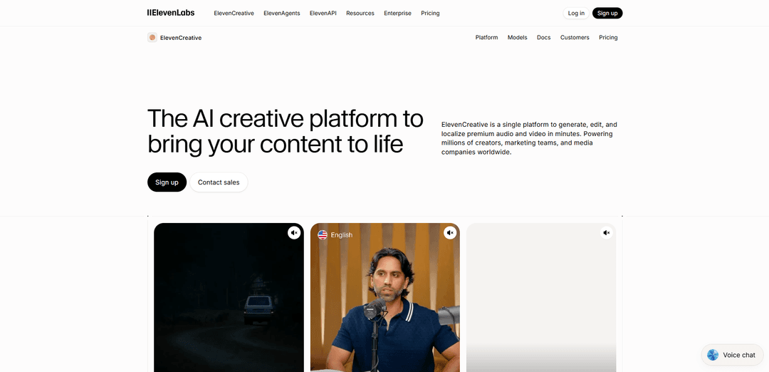 ElevenCreative by ElevenLabs