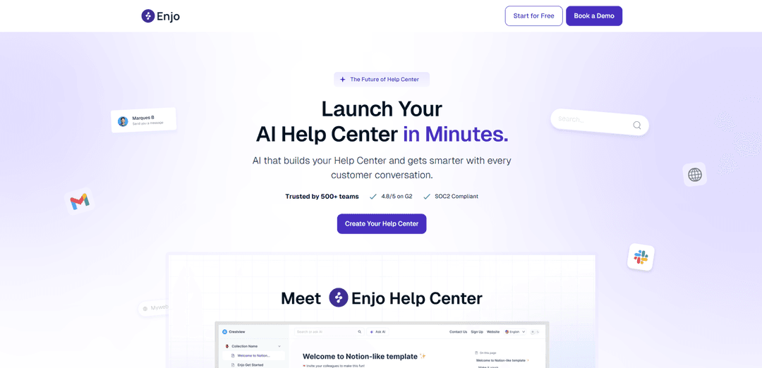 Enjo Help Center