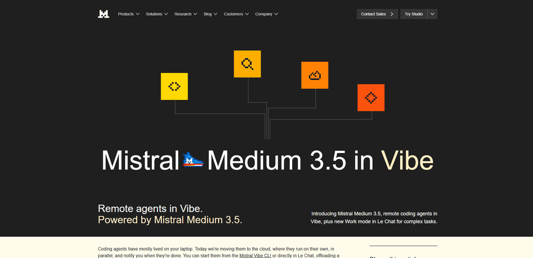 Mistral Medium 3.5