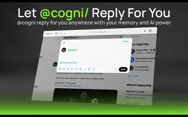 CogniMemo Extension