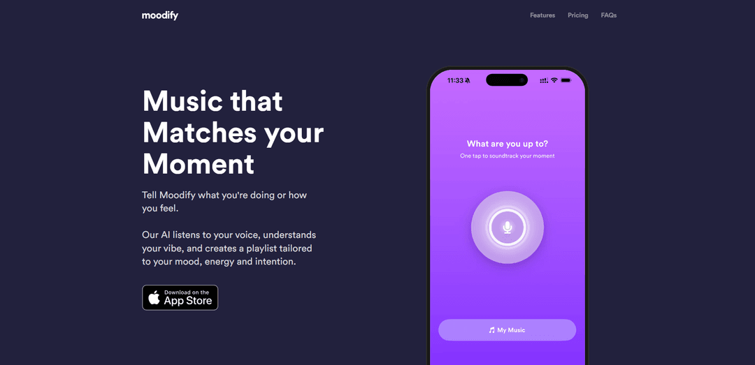 Moodify: Playlists That Fit!