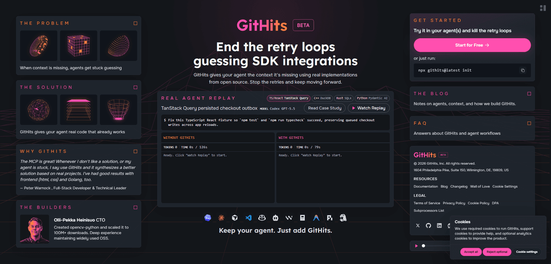 GitHits beta 0.9