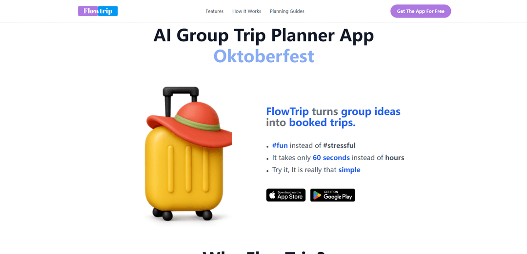 FlowTrip - AI Group Trip Planner App