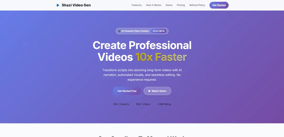 Shazi VideoGen Ai