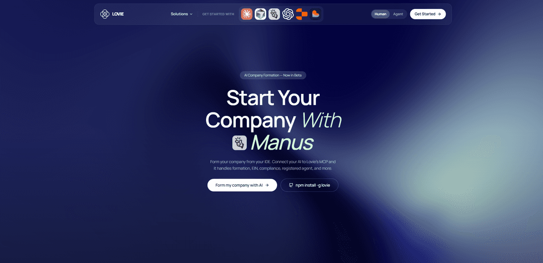 Lovie Formation - Incorporation MCP