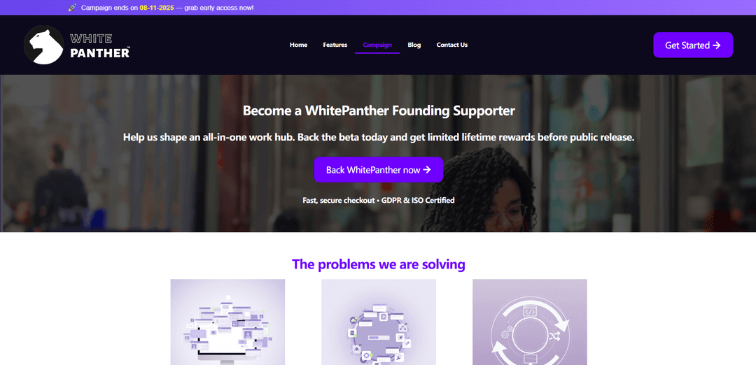 Whitepanther | Campaign Started
