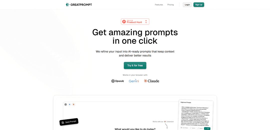Great Prompt