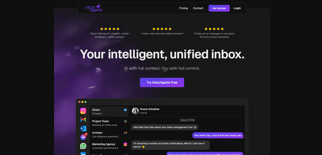 Inbox Agents - Intelligent Unified Inbox