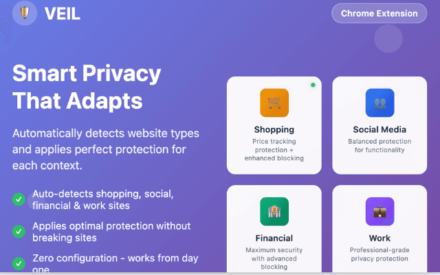 VEIL: Smart Context-Aware Privacy