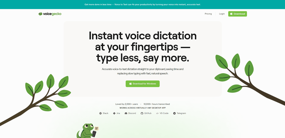 Voice Gecko