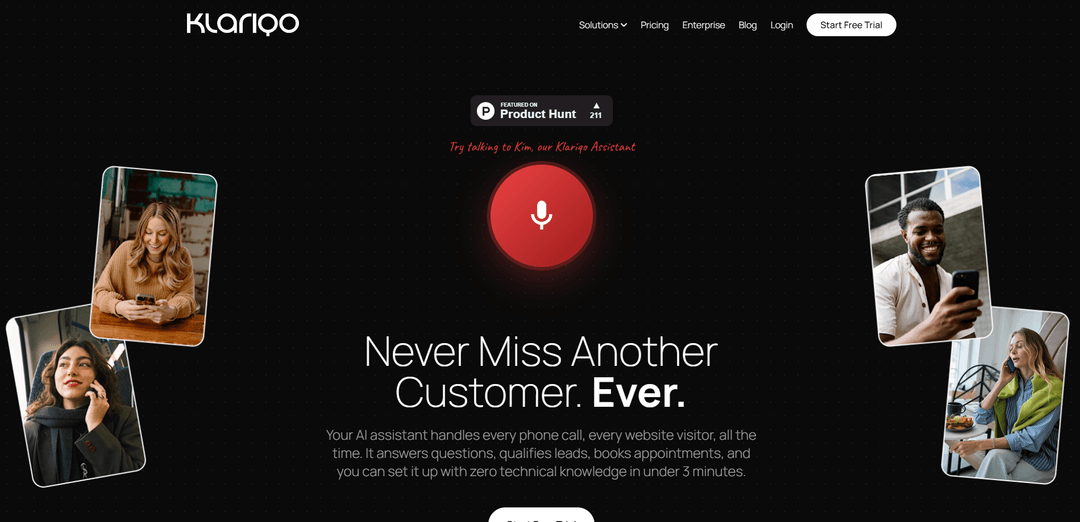 Klariqo AI Voice Assistants