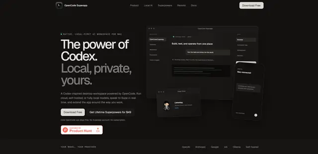 OpenCode Superapp