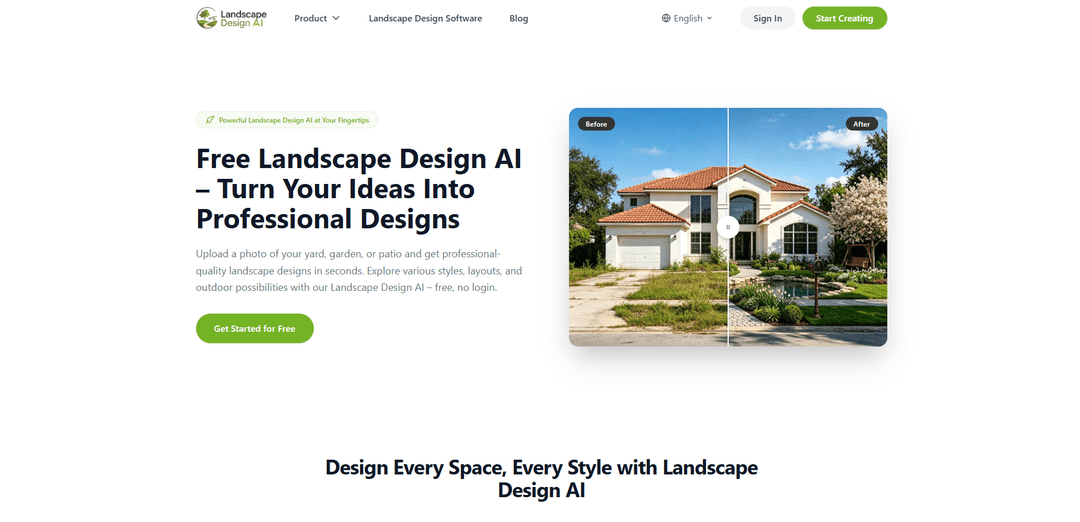 Landscape Design AI