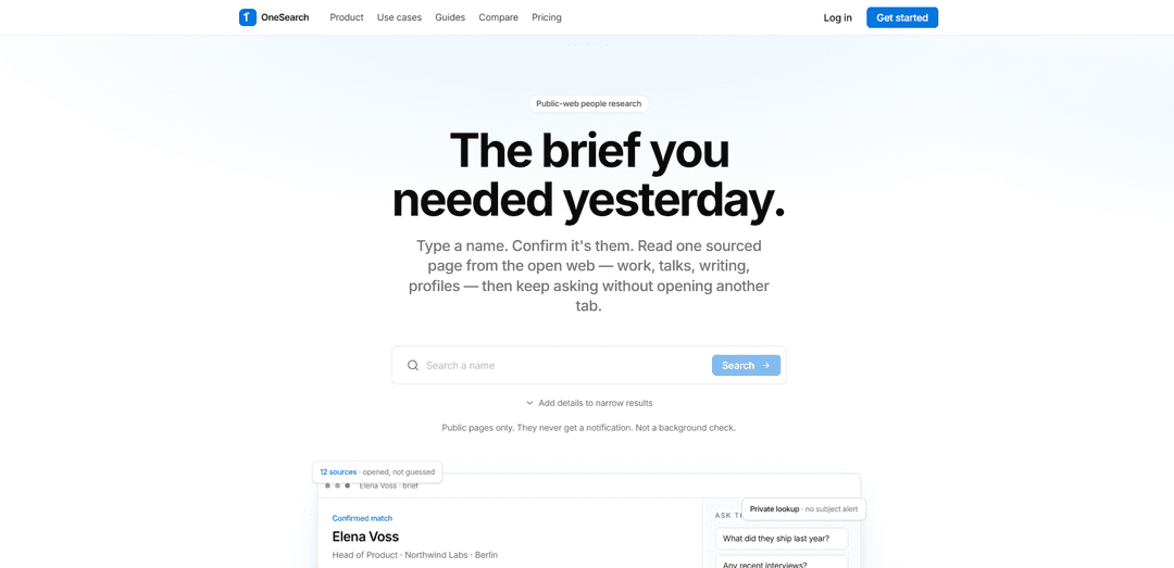 OneSearch - Deep Search Anyone