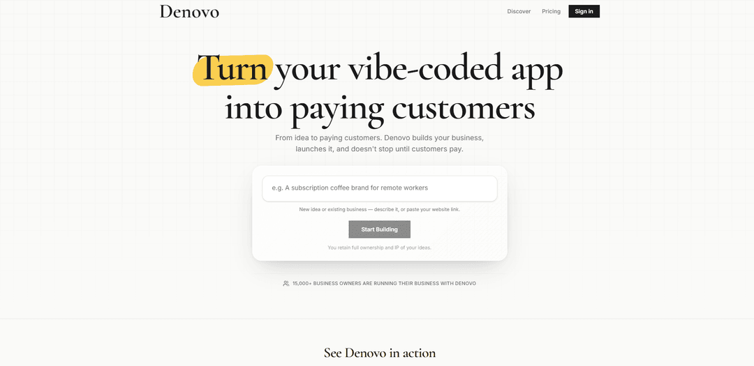 Denovo
